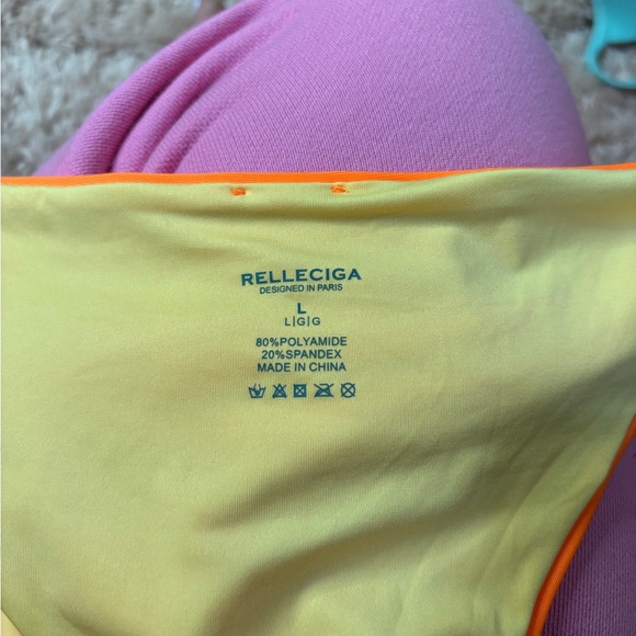 Relleciga triangle bikini bottoms size large - Picture 4 of 4